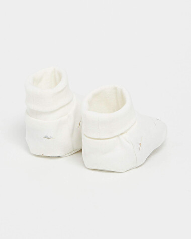 Chaussons en coton Imprim&eacute; bateau  Natalys