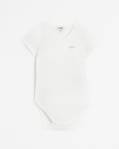 Body crois&eacute; brod&eacute; Tr&eacute;sor Coloris &eacute;cru  Natalys