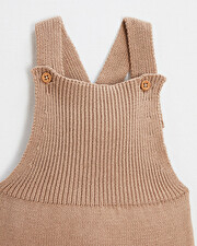 salopette en tricot Coloris camel  Natalys