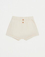 Short en gaze de coton Coloris beige  Natalys
