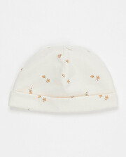 Bonnet de naissance Imprimé fleurs Natalys