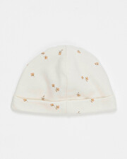 Bonnet de naissance Imprimé fleurs Natalys