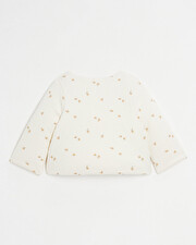 Brassière croisée ouatinée Imprimé fleurs Natalys