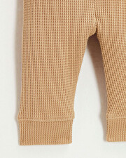 Cale&ccedil;on en coton Coloris camel  Natalys