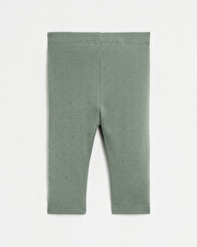 Caleçon sans pied en coton Coloris vert Natalys