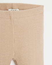 Caleçon sans pied en coton Coloris camel Natalys
