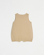 Combinaison en gaze de coton Coloris camel  Natalys