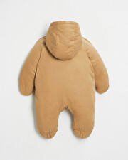 Combi-pilote en velours Coloris camel  Natalys