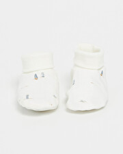 Chaussons en coton Imprimé bateau Natalys