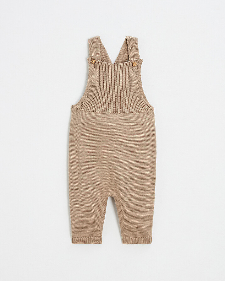 salopette en tricot Coloris camel  Natalys