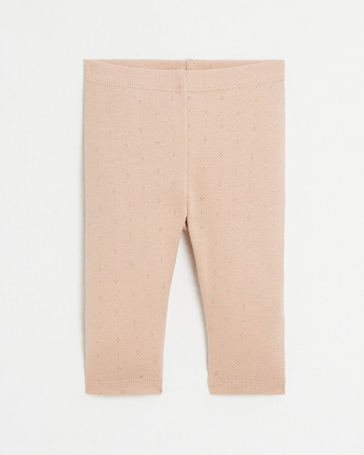 Cale&ccedil;on sans pied en coton Coloris bois de rose  Natalys