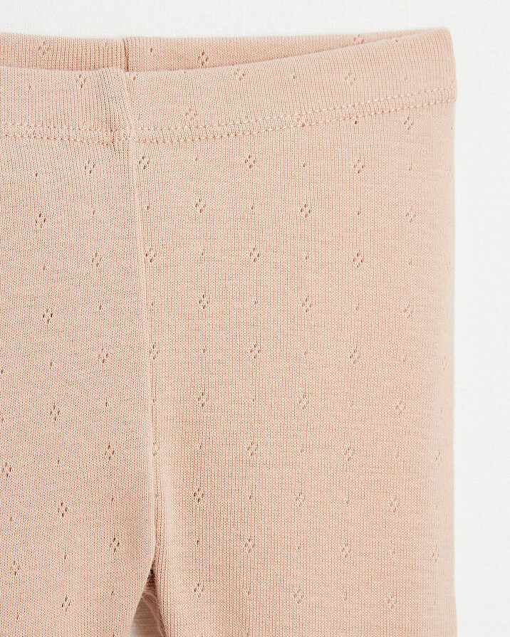 Cale&ccedil;on sans pied en coton Coloris bois de rose  Natalys