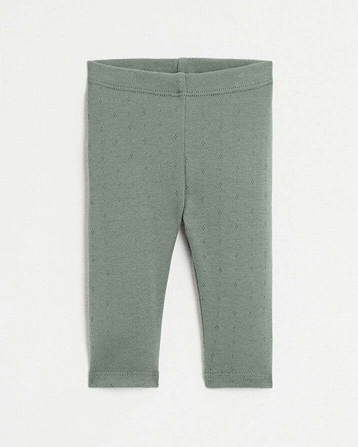 Caleçon sans pied en coton Coloris vert Natalys