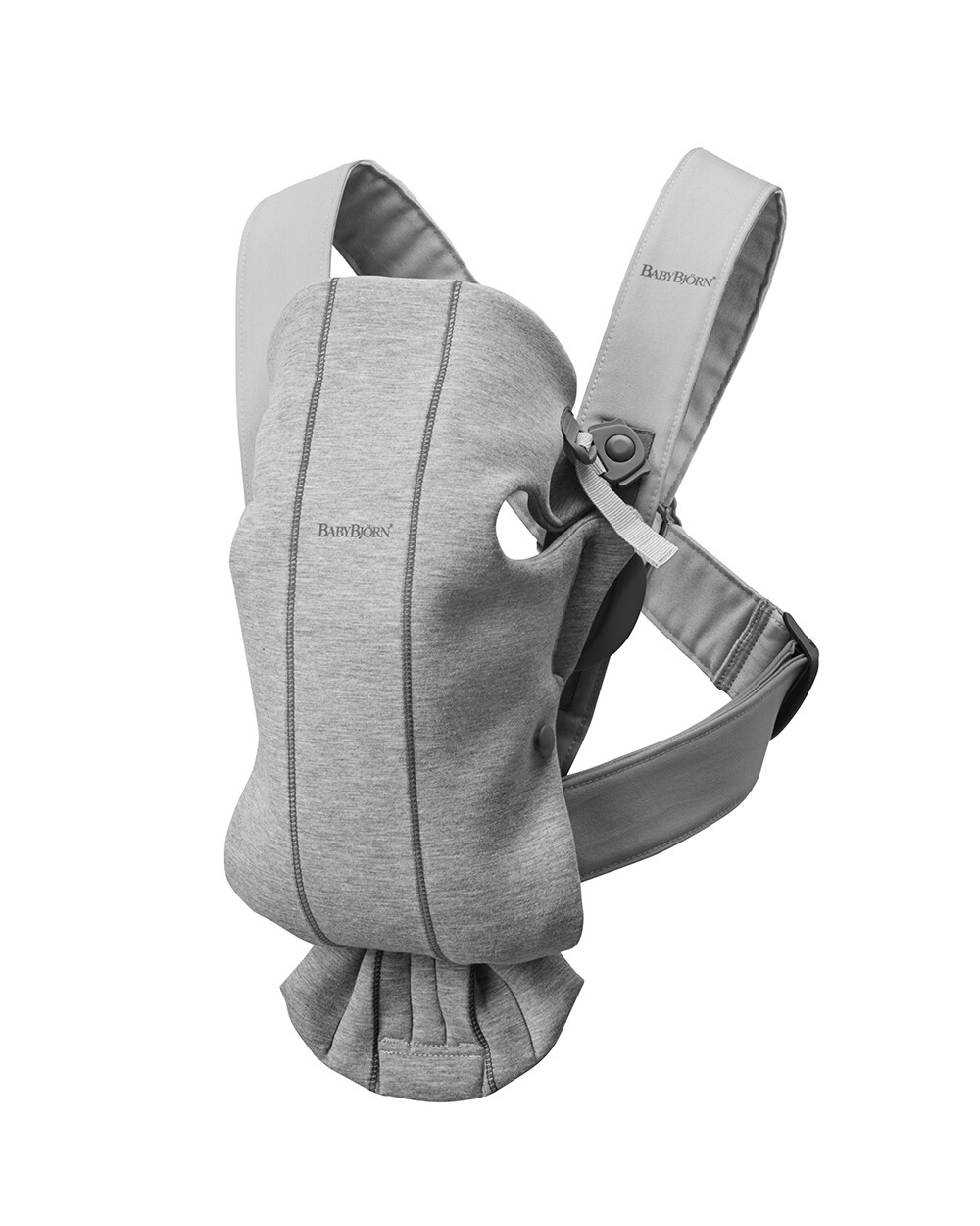 Porte-bébé Mini Jersey 3D Coloris gris clair Babybjörn