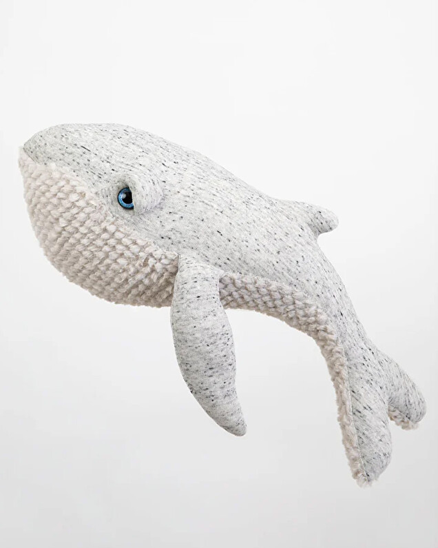 Peluche baleine 56 cm Coloris original Bigstuffed