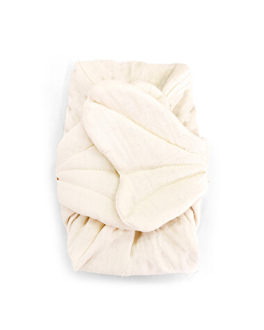 Housse pour lingettes Butterfly Coloris ivory powder  Babyshower