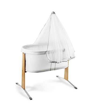 Voilage pour berceau Coloris blanc  Babybj&ouml;rn