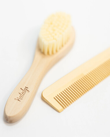 Brosse et peigne Coffret de naissance  Natalys