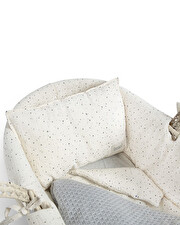Parure de couffin Coloris vanilla sky Babyshower