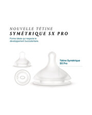Lot de 2 tétines symétriques SX Pro Débit M Suavinex