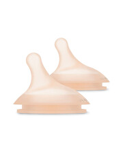 Lot de 2 tétines spécial allaitement Débit allaitement Suavinex