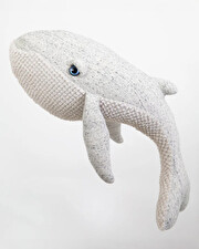 Peluche baleine 83 cm Coloris original  Bigstuffed