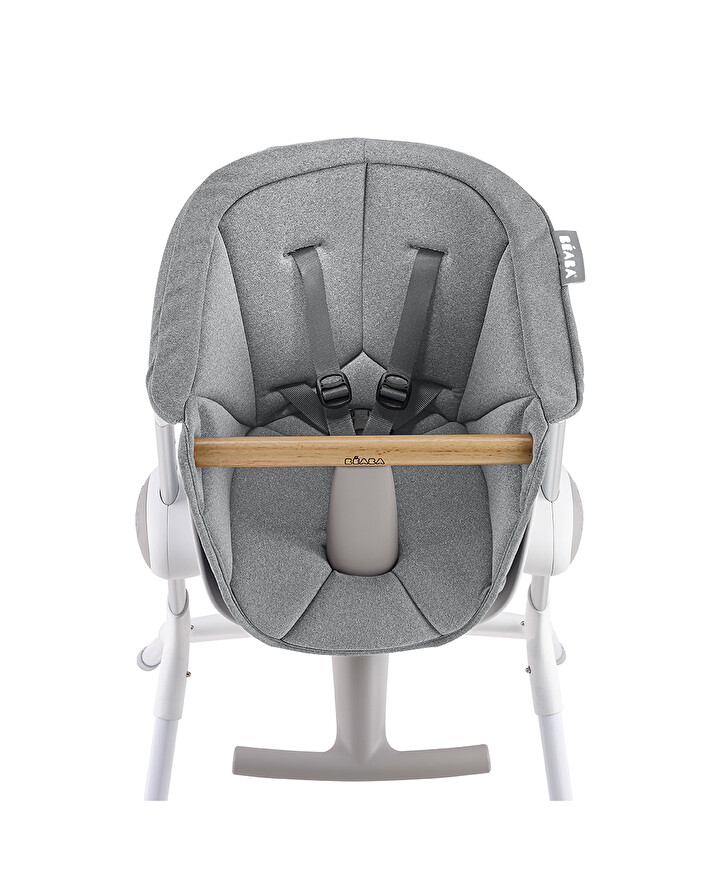 Coussin d'assise chaise haute Up&Down Coloris gris  B&eacute;aba