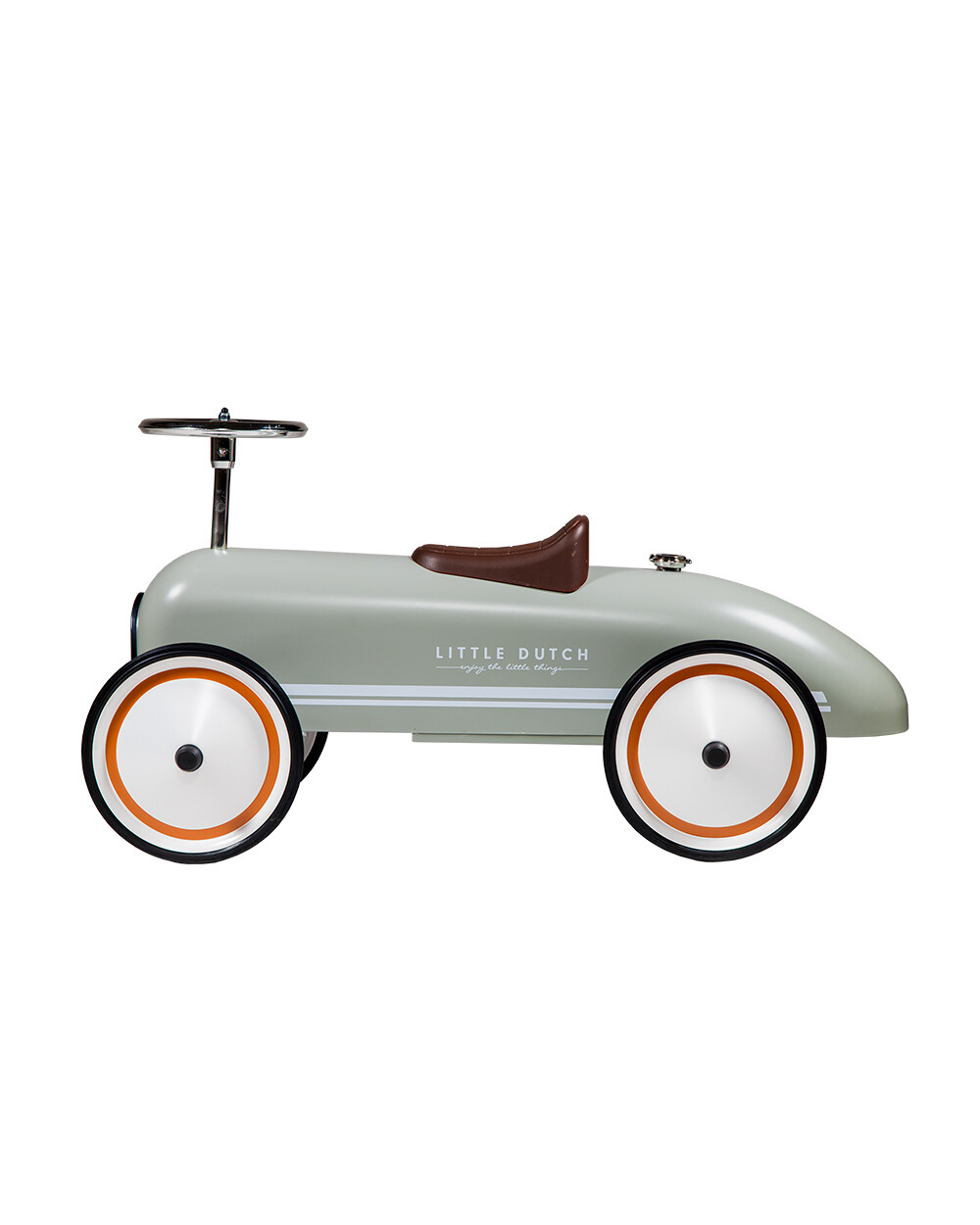 Porteur voiture rétro Coloris olive Little Dutch