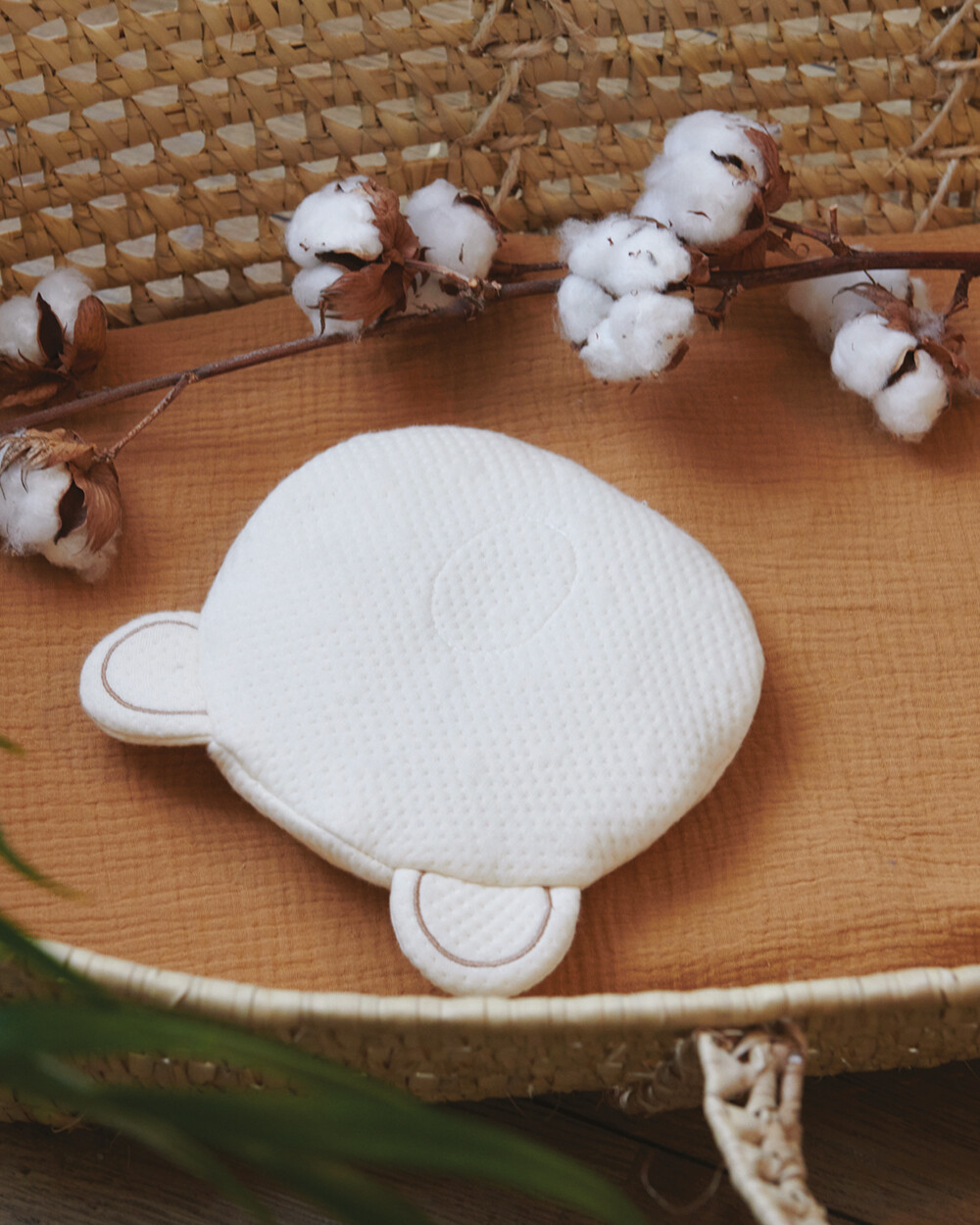 Coussin cale t&ecirc;te P'tit Panda Coloris &eacute;cru  Candide