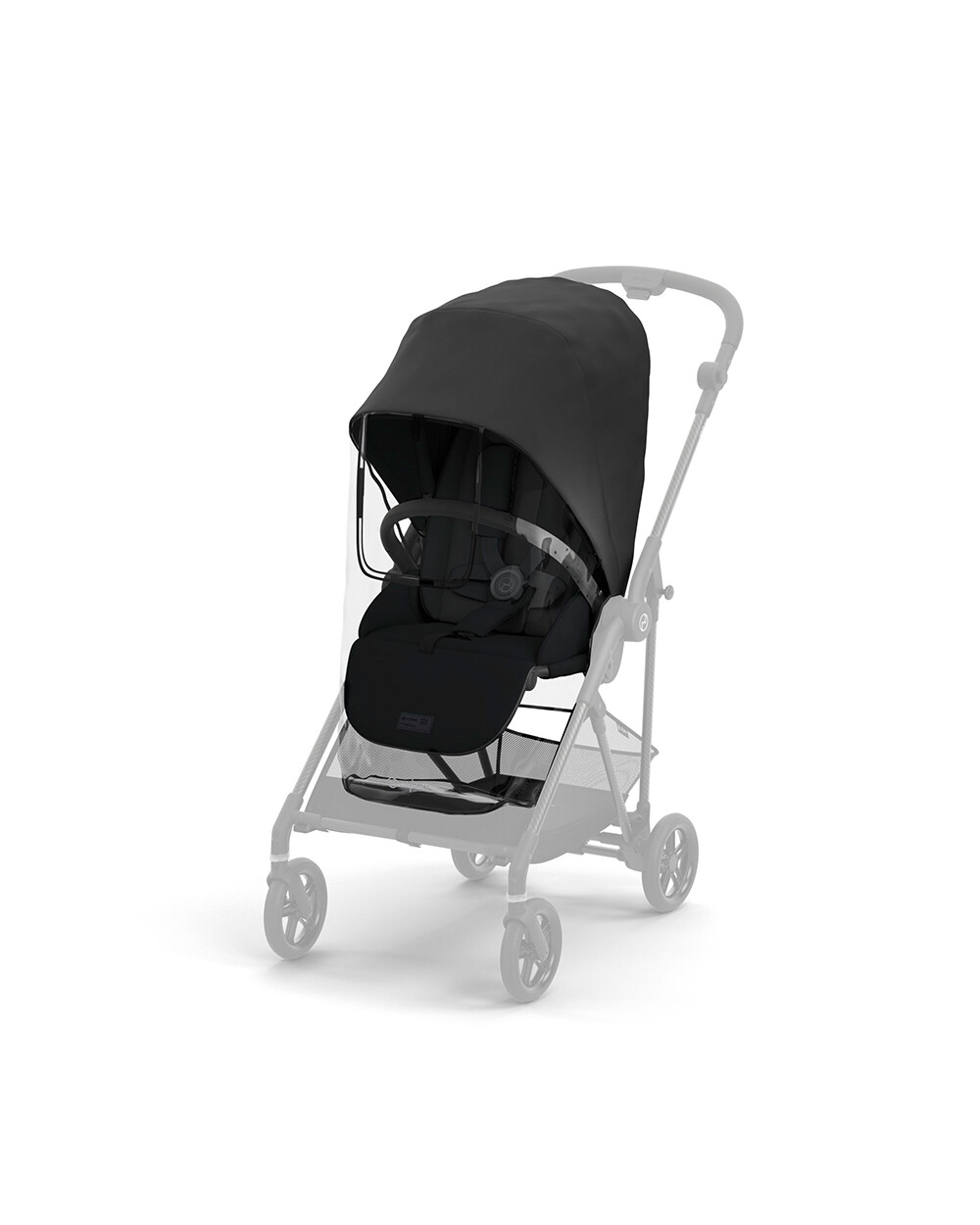 Habillage pluie Melio Coloris transparent Cybex