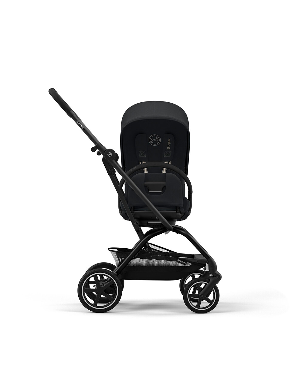 Poussette Eezy S Twist+2 Ch&acirc;ssis noir coloris magic black  Cybex