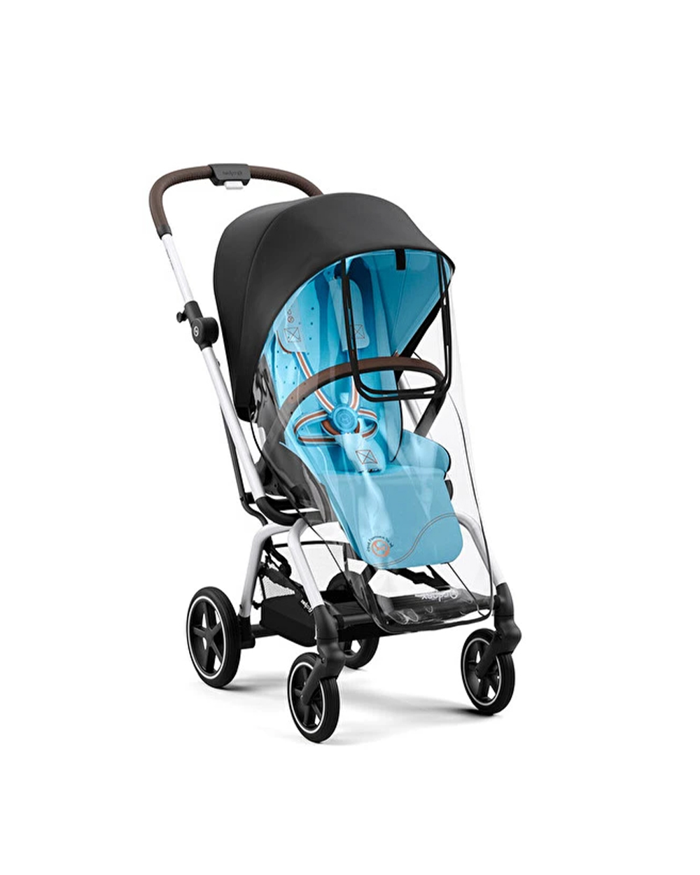 Habillage pluie Eezy S Twist+2 Coloris transparent  Cybex