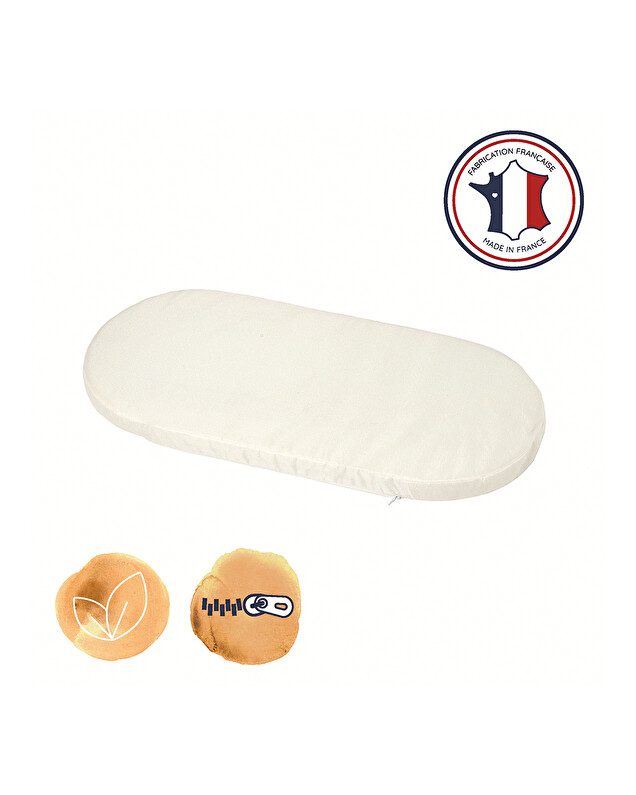 Matelas de landau 32x72 cm Déhoussable Candide