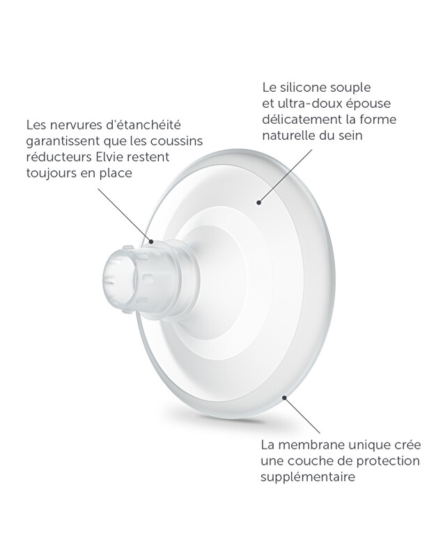 Lot de 2 coussins mammaires Taille 19 mm Elvie