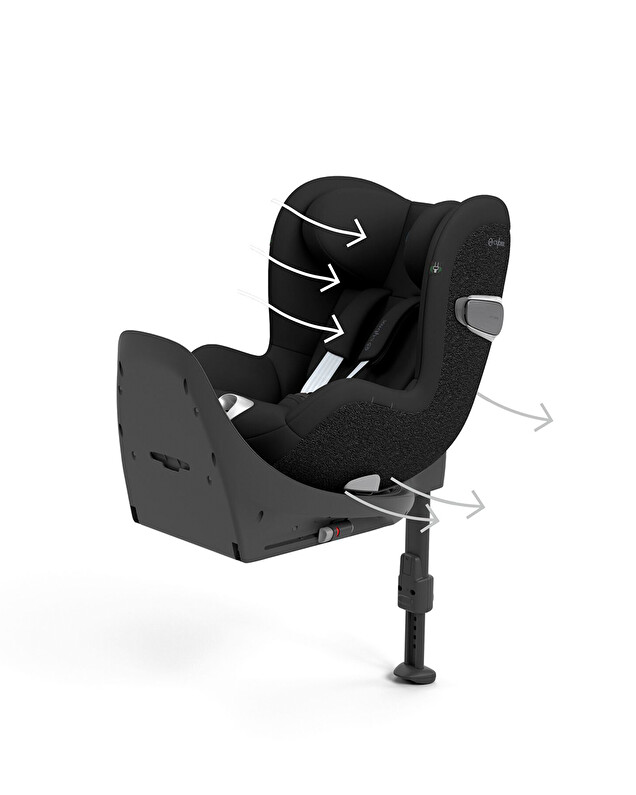 Siège auto Sirona T i-Size Coloris sepia black Cybex