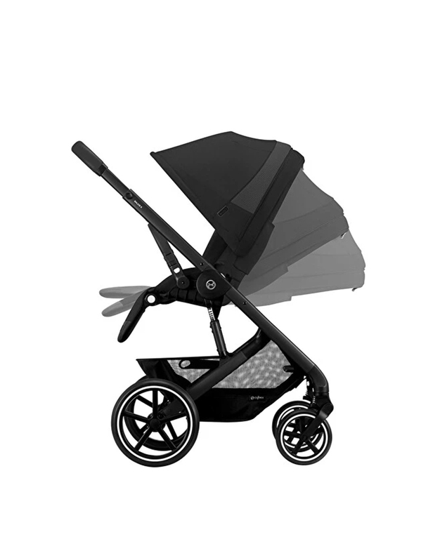 Poussette Balios S Lux Coloris moon black Cybex