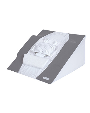 Plan inclin&eacute; 30&deg; Morpho clive Coloris gris/blanc  Candide