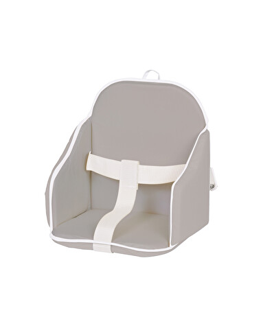 Coussin de chaise haute Coloris gris/blanc  Candide