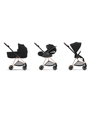 Nacelle Luxe Mios Coloris sepia black  Cybex