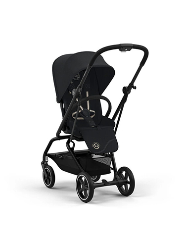 Poussette Eezy S Twist+2 Ch&acirc;ssis noir coloris magic black  Cybex