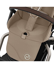 Poussette Eezy S Twist+2 Ch&acirc;ssis noir coloris magic black  Cybex