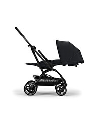 Poussette Eezy S Twist+2 Ch&acirc;ssis noir coloris magic black  Cybex