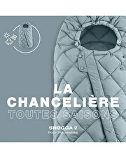 Chanceli&egrave;re Snogga 2 Coloris moon black  Cybex