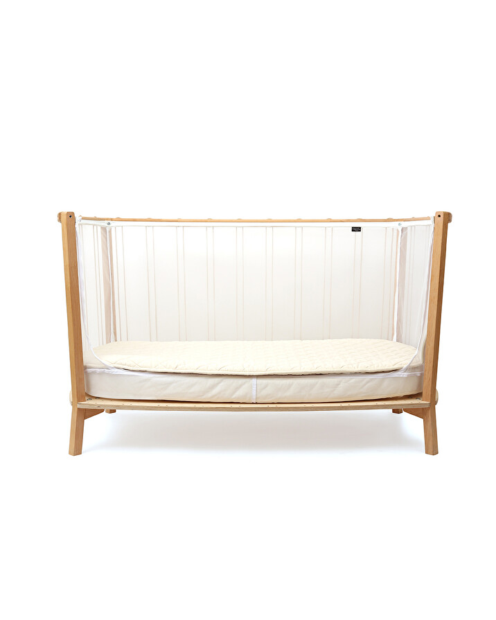 Lit bébé évolutif Kimi 60x120 cm Coloris hazelnut Charlie Crane