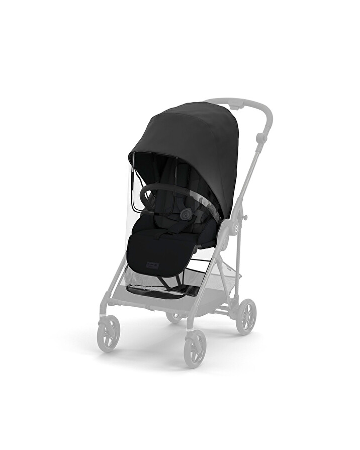 Habillage pluie Melio Coloris transparent Cybex