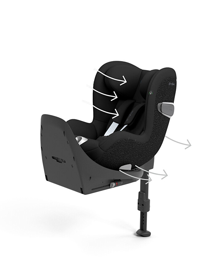 Si&egrave;ge auto Sirona T i-Size Coloris sepia black  Cybex