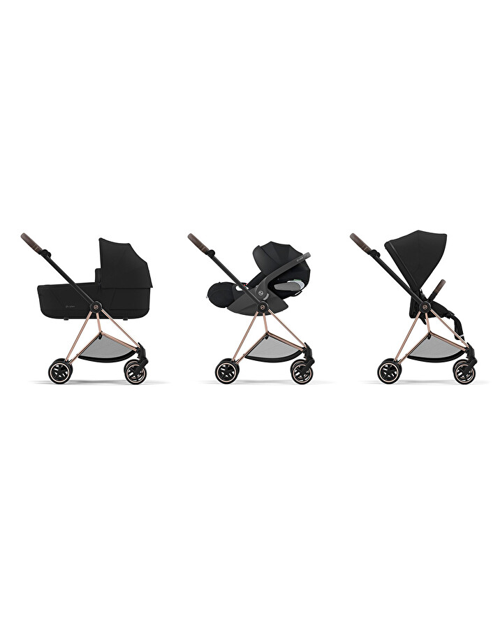 Nacelle Luxe Mios Coloris sepia black  Cybex