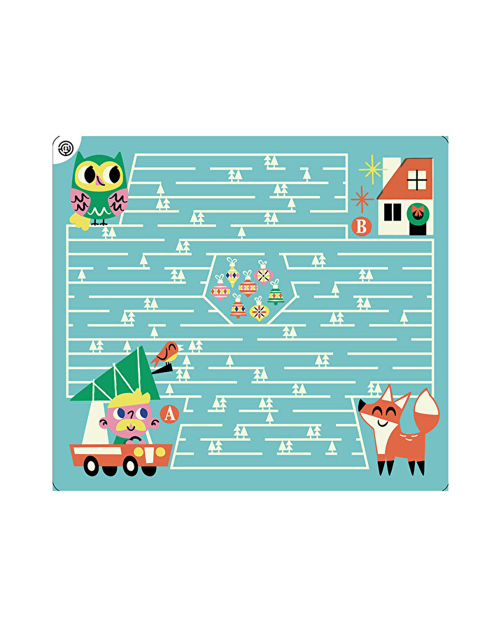 Ma pochette de jeux 20 jeux de No&euml;l  Auzou
