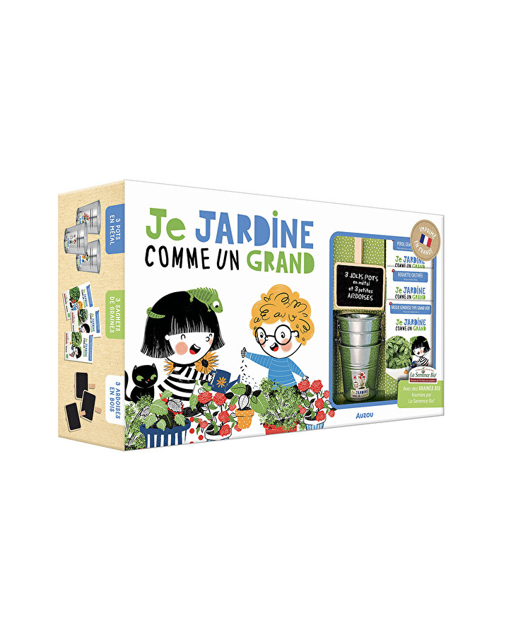 Mon premier coffret Je jardine comme un grand Auzou