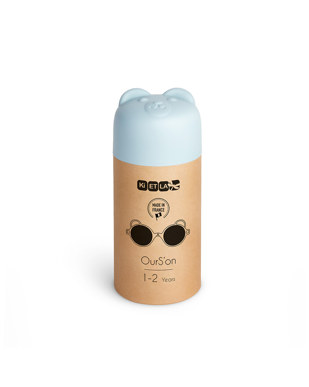 Lunettes de soleil Ourson 1-2 ans Coloris bleu ciel Ki Et La